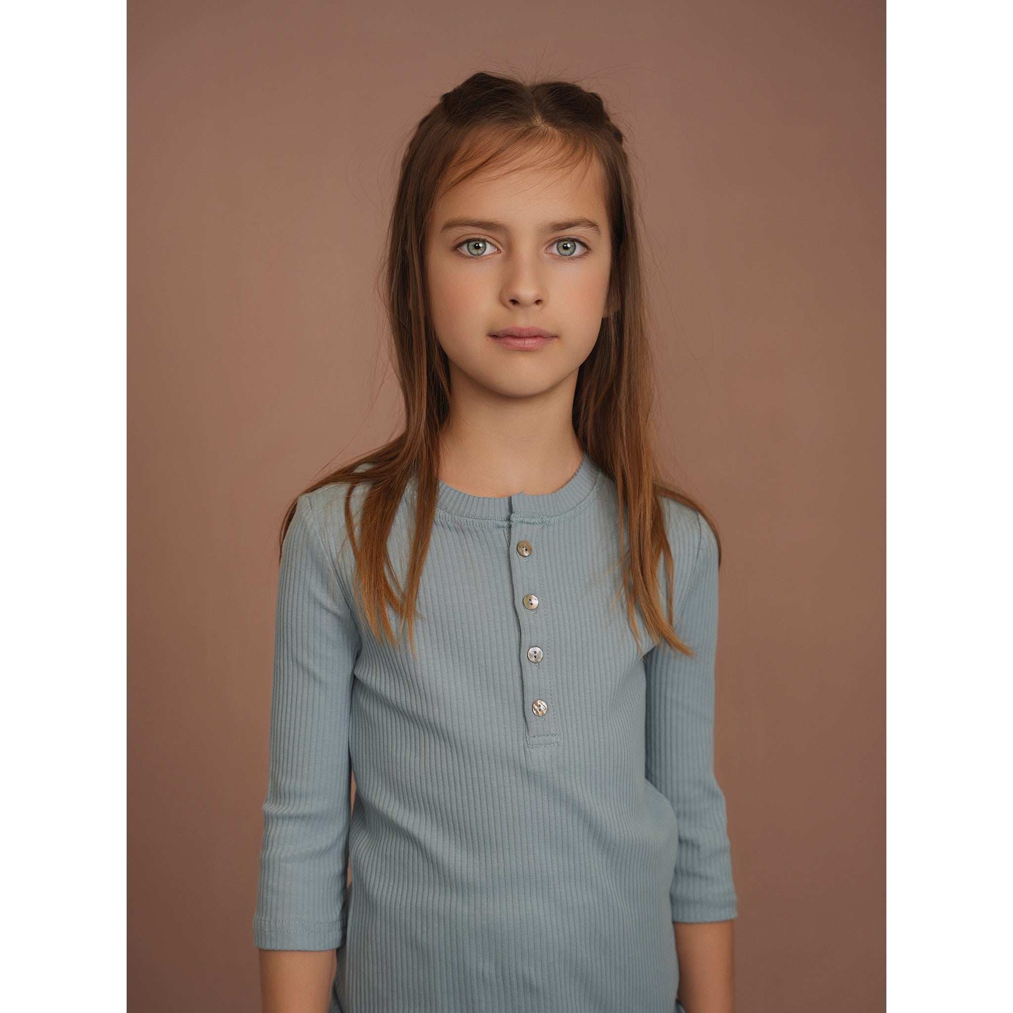 Melange Rib 3/4 Tee - Image 5