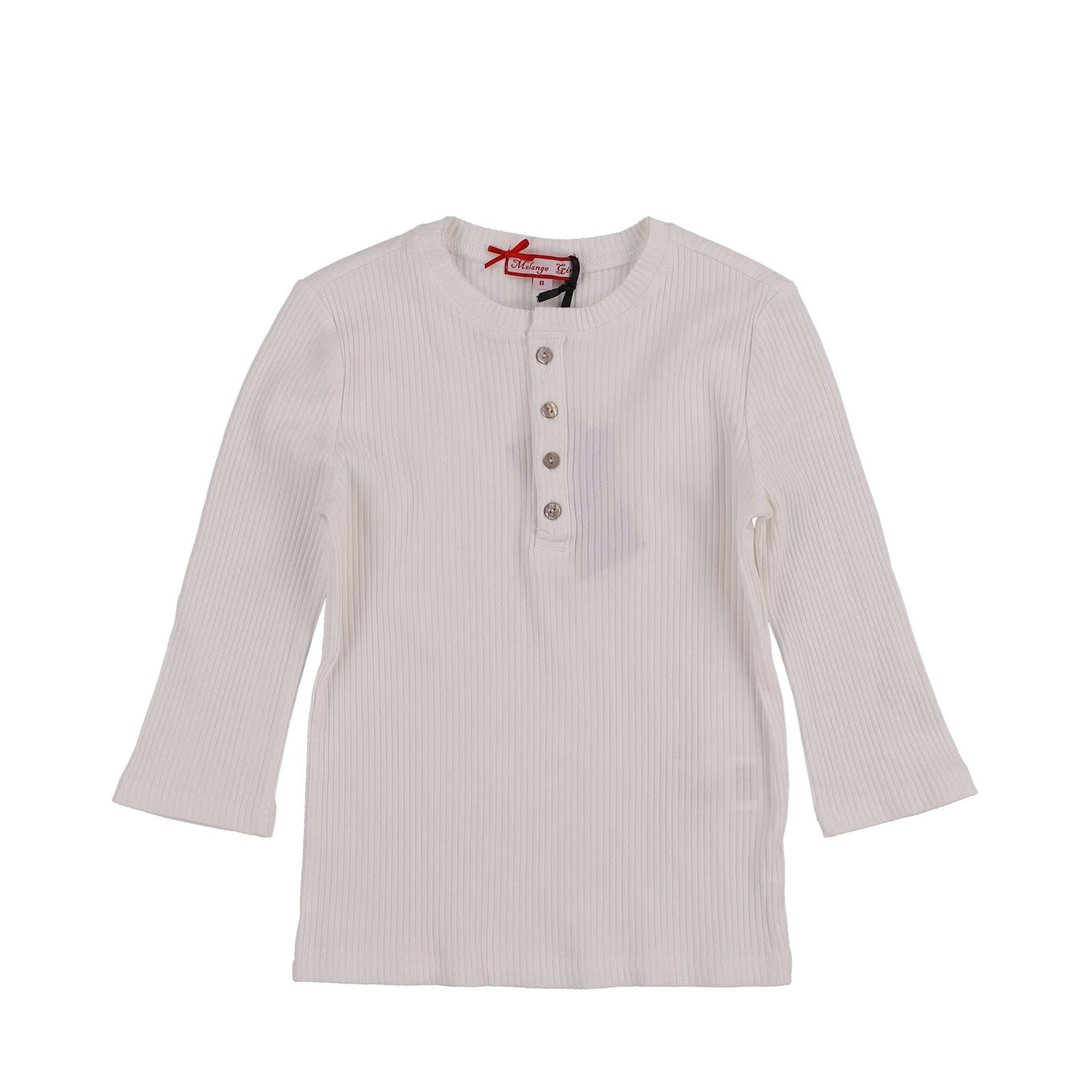 Melange Rib 3/4 Tee - Image 7