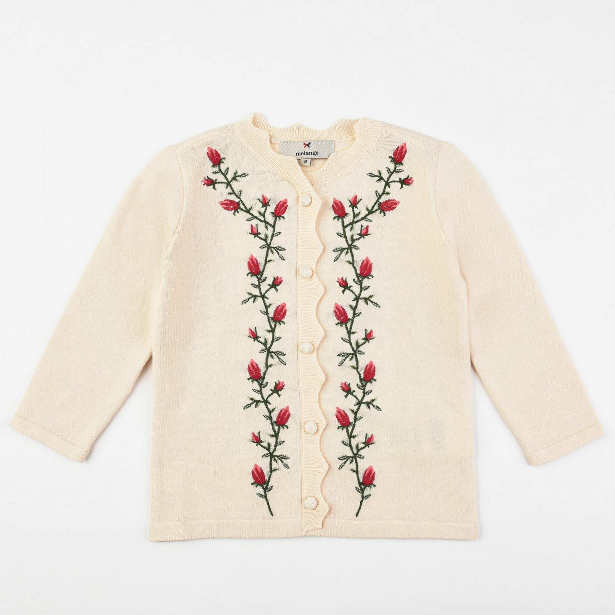 Melange Vivian Girls Knit Top - Image 3