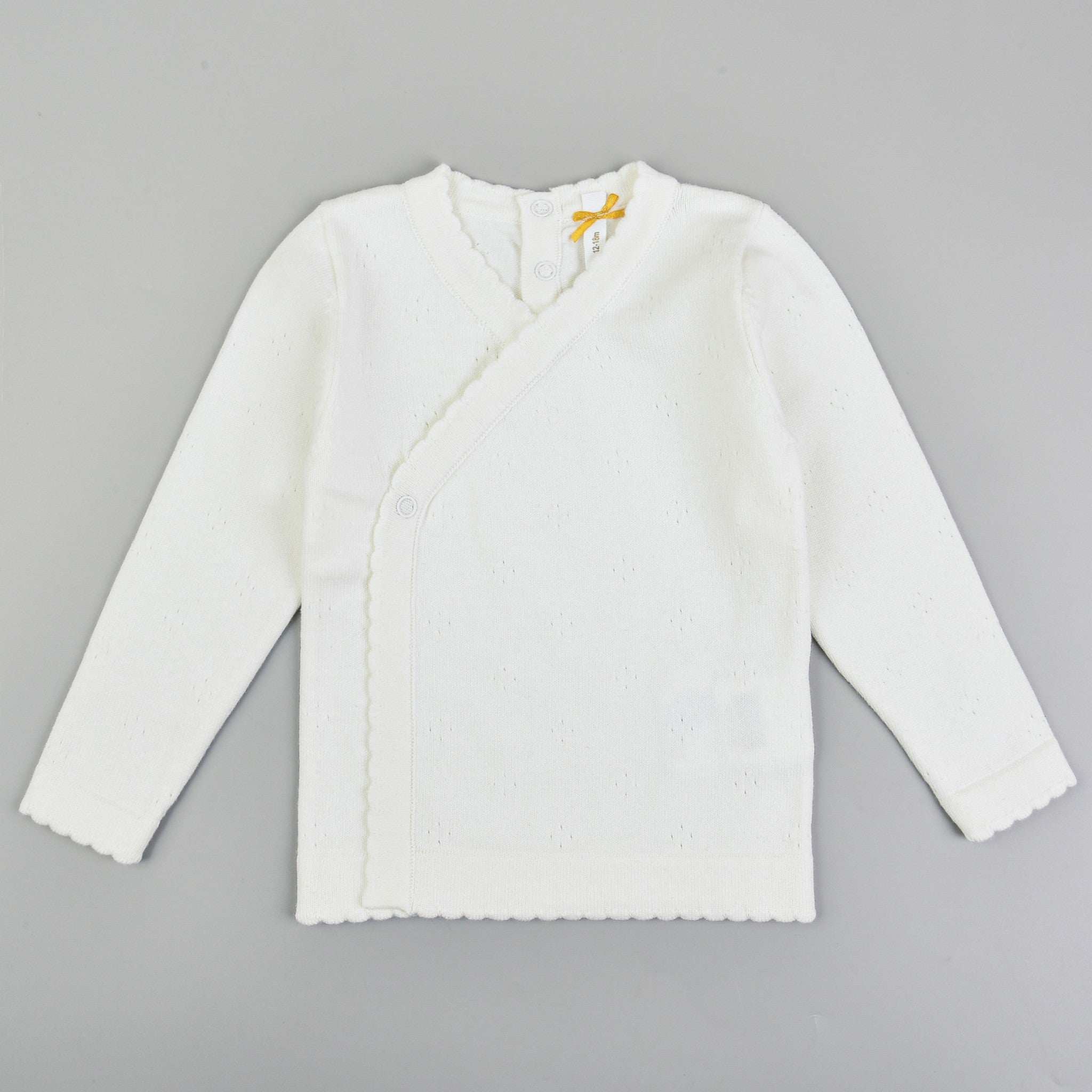 Wrap Knit Cardigan - Image 3