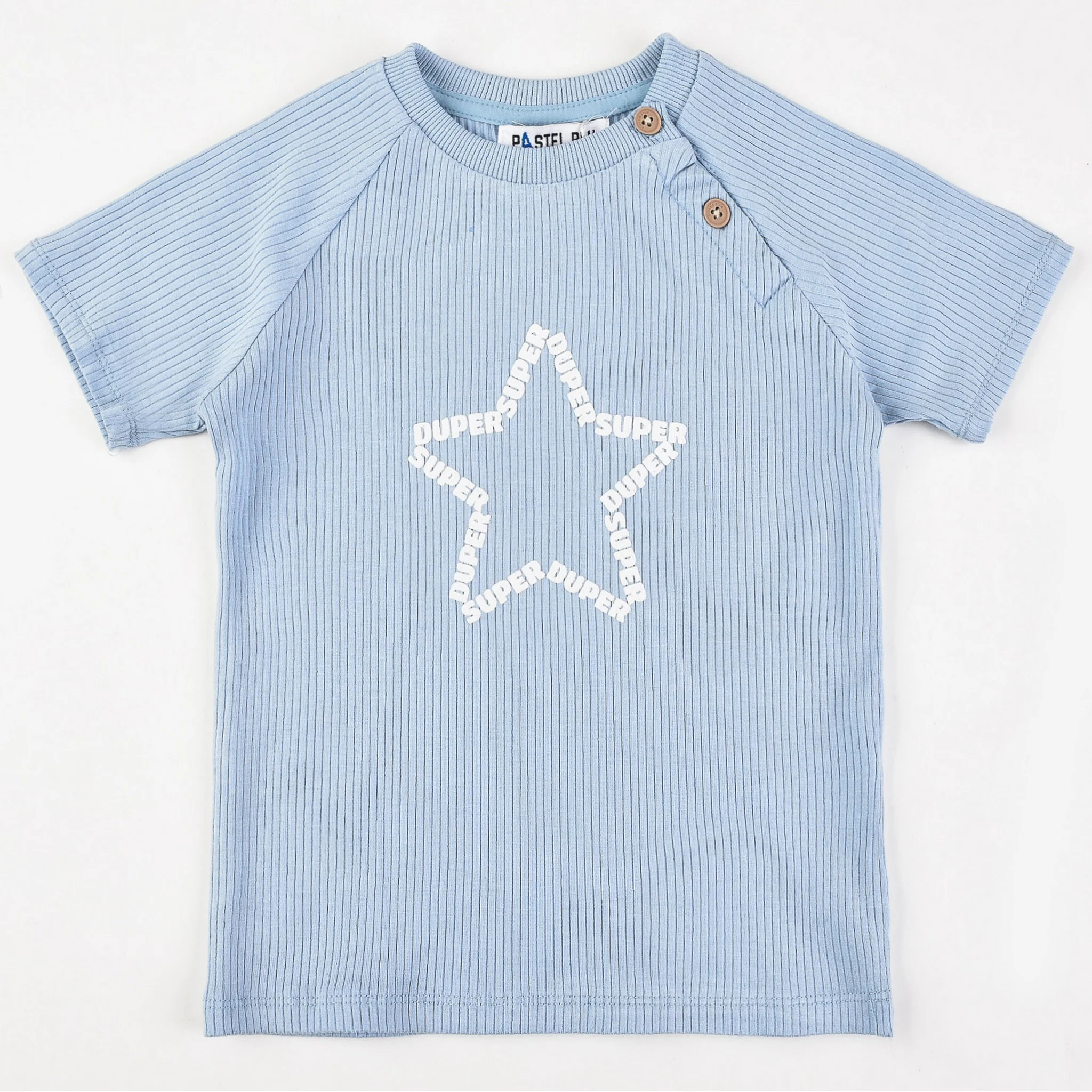 SS Rib T-Shirt With Art