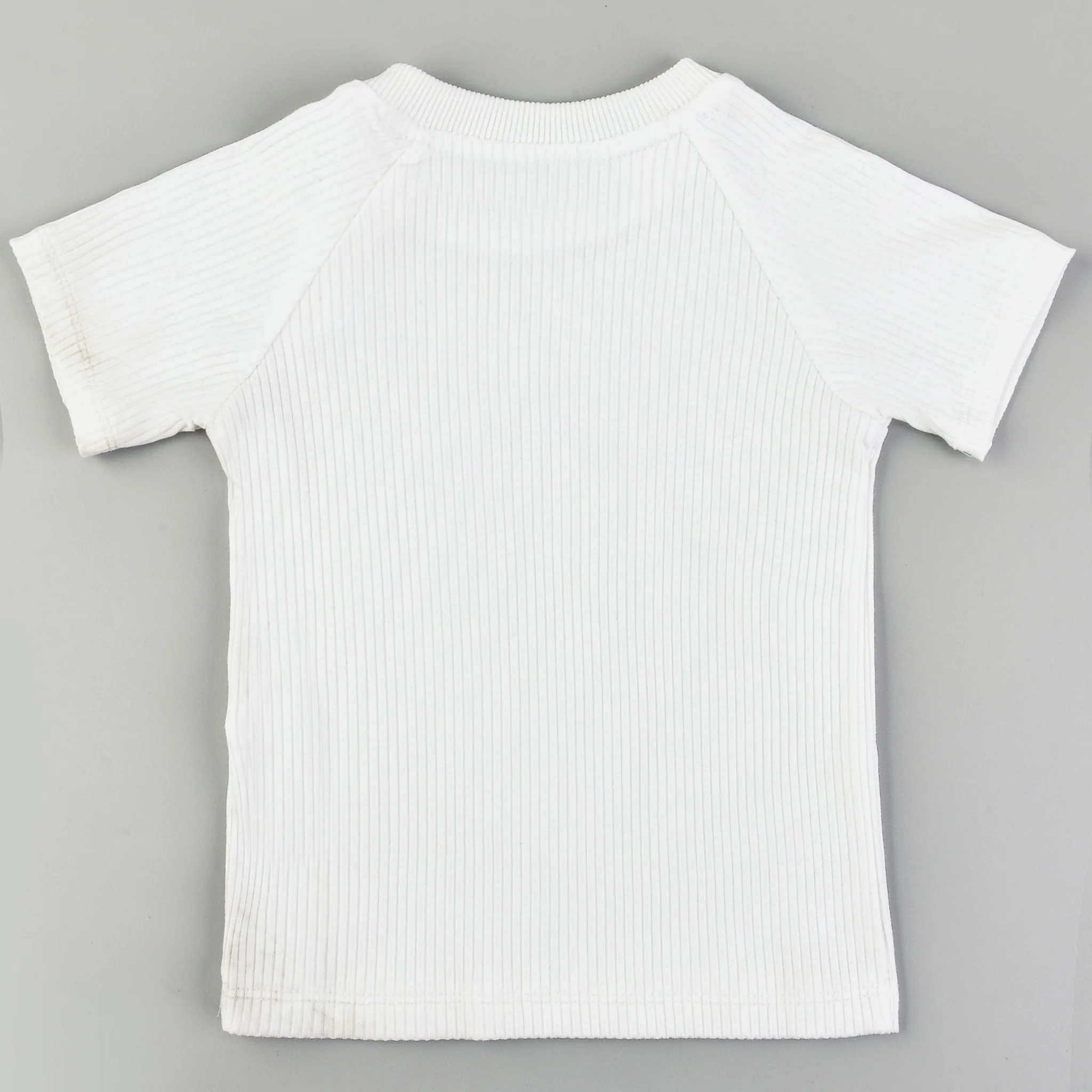 SS Rib T-Shirt With Art - Image 10