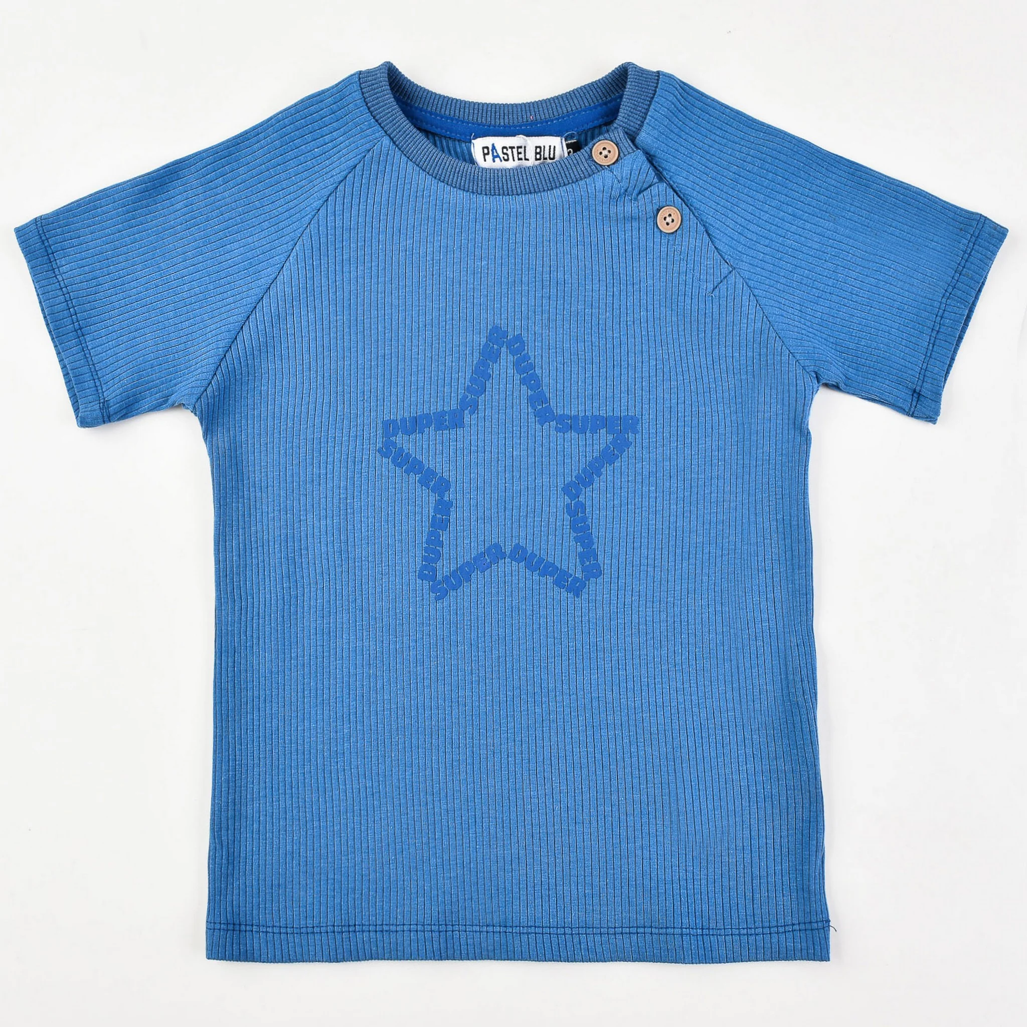 SS Rib T-Shirt With Art - Image 4