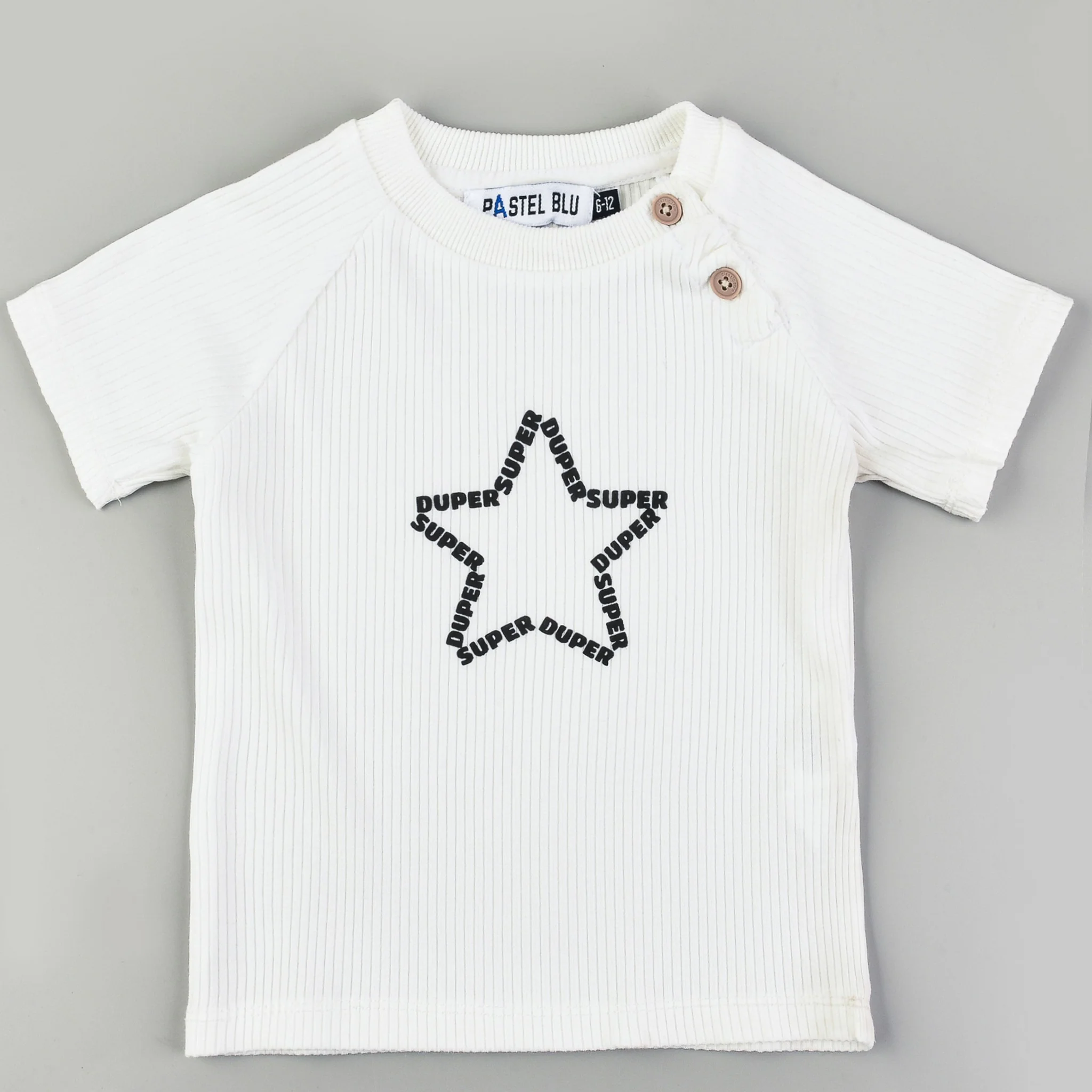 SS Rib T-Shirt With Art - Image 7