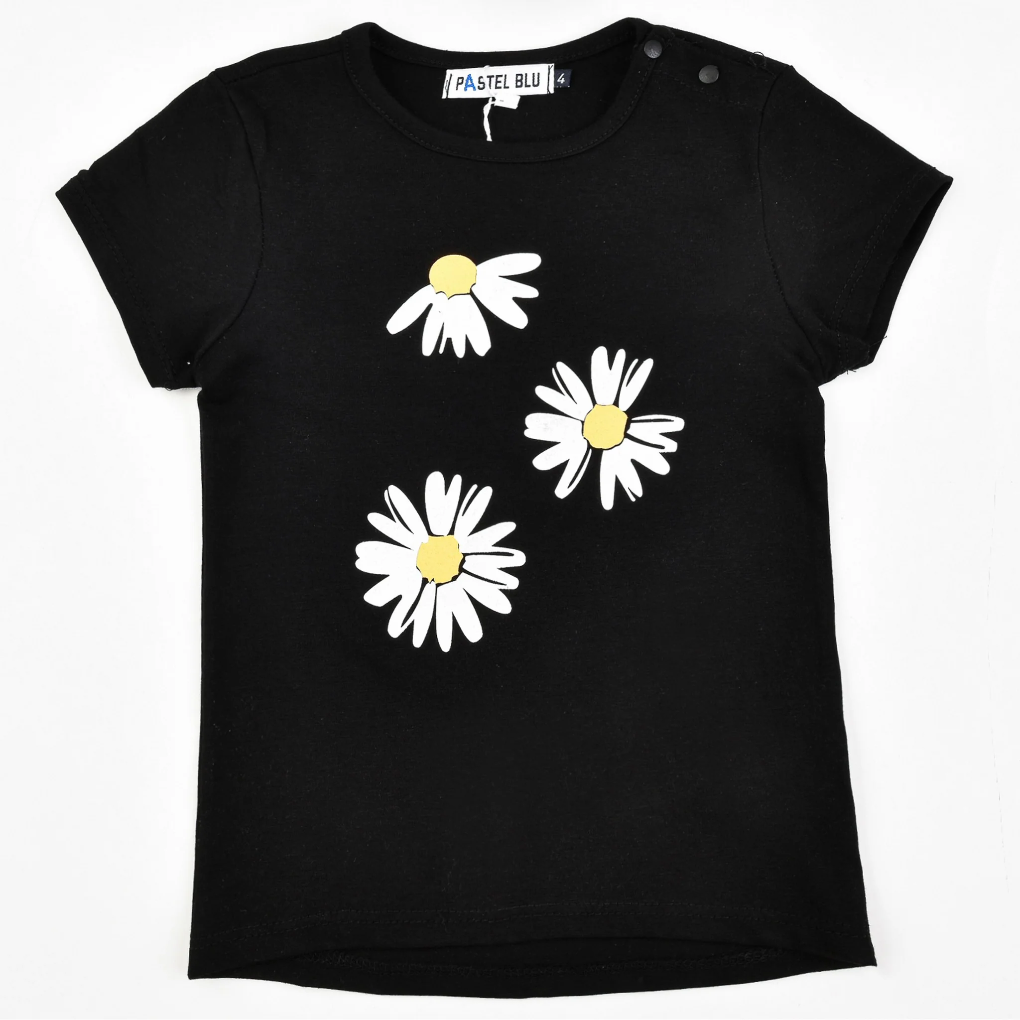 SS Baby Shirt With Flowers - Image 4