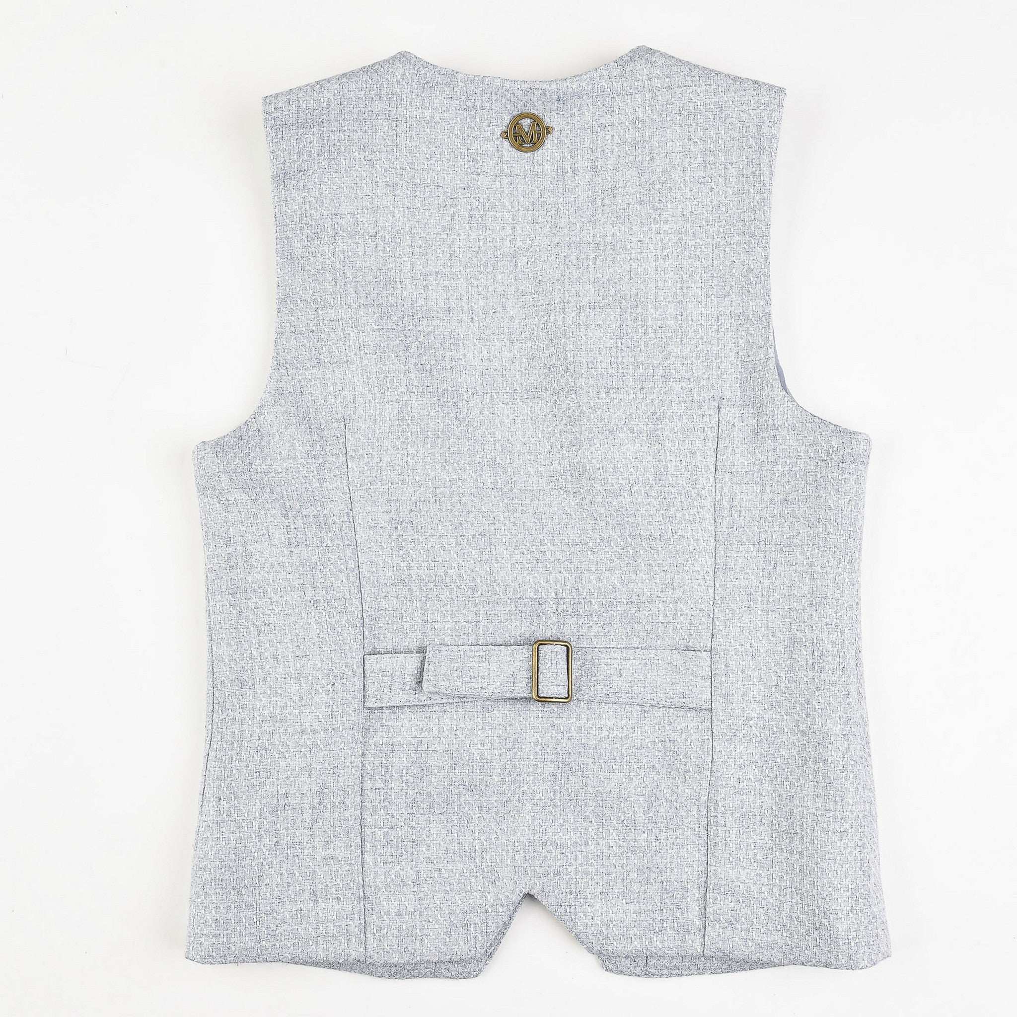 Melange Woven Vest - Image 5