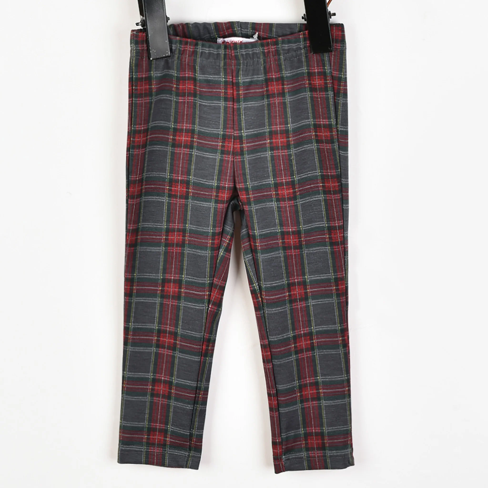 Checkered Print Leggings - Image 3