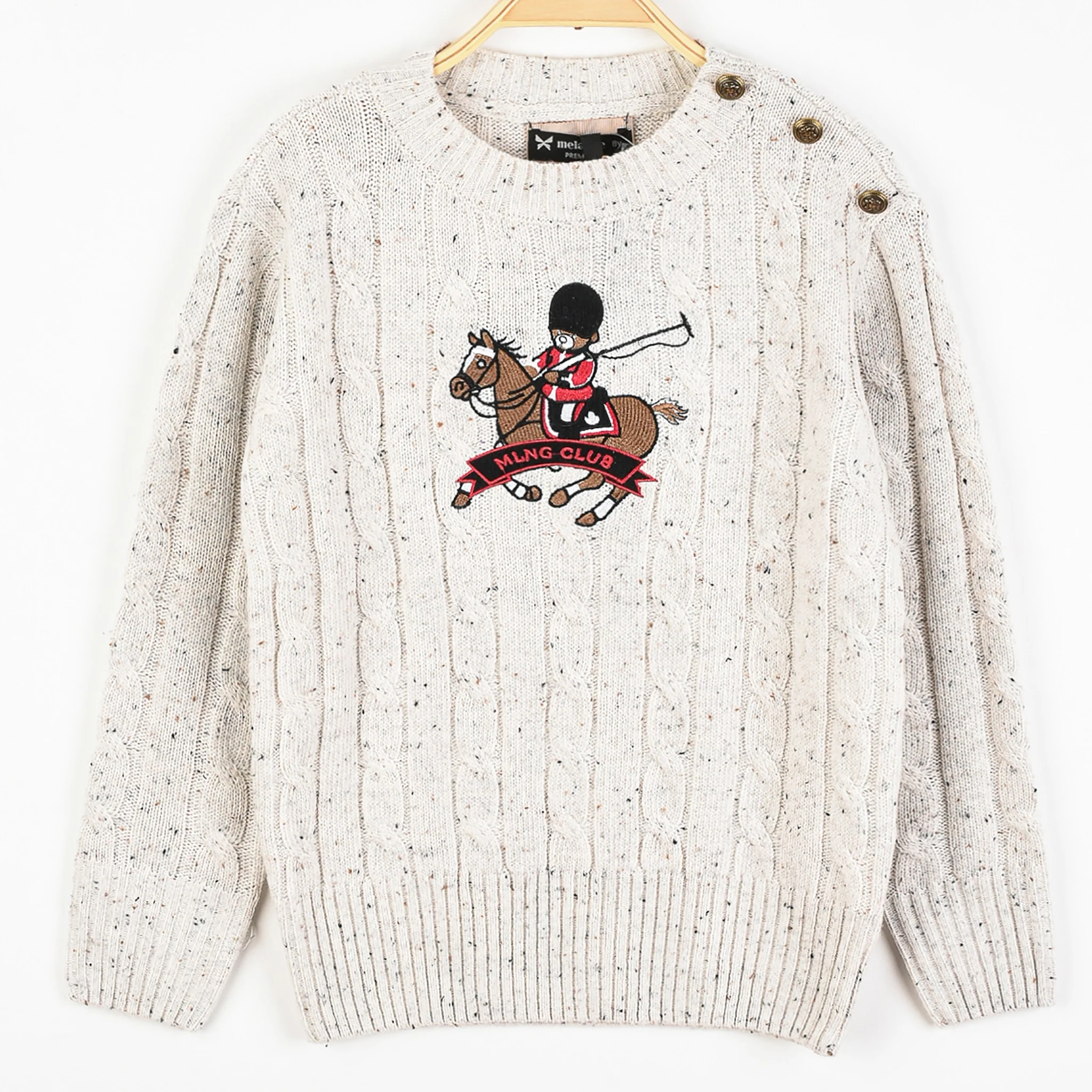 Melange Hollis Sweater - Image 3