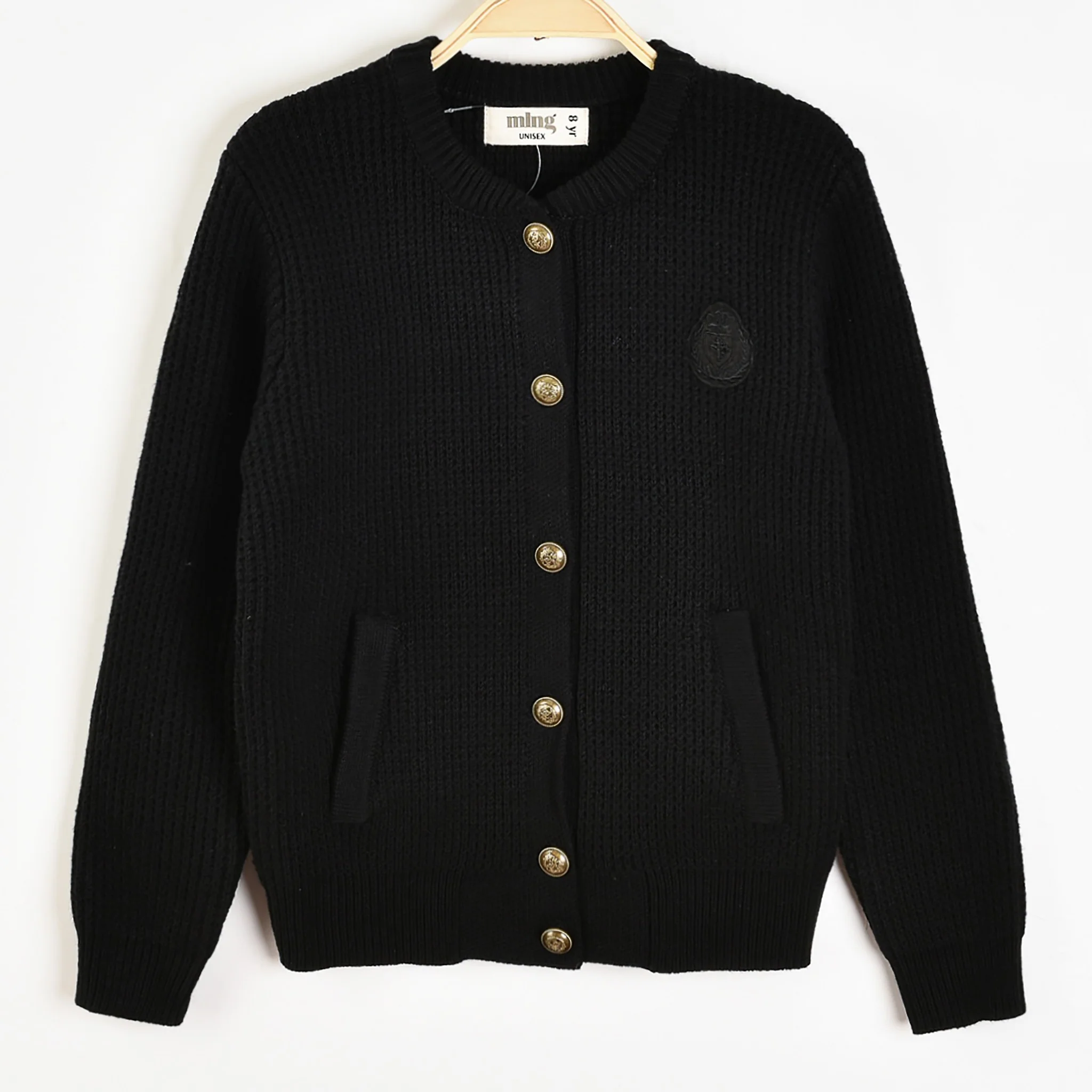 Melange Knit Logo Sweater - Image 4