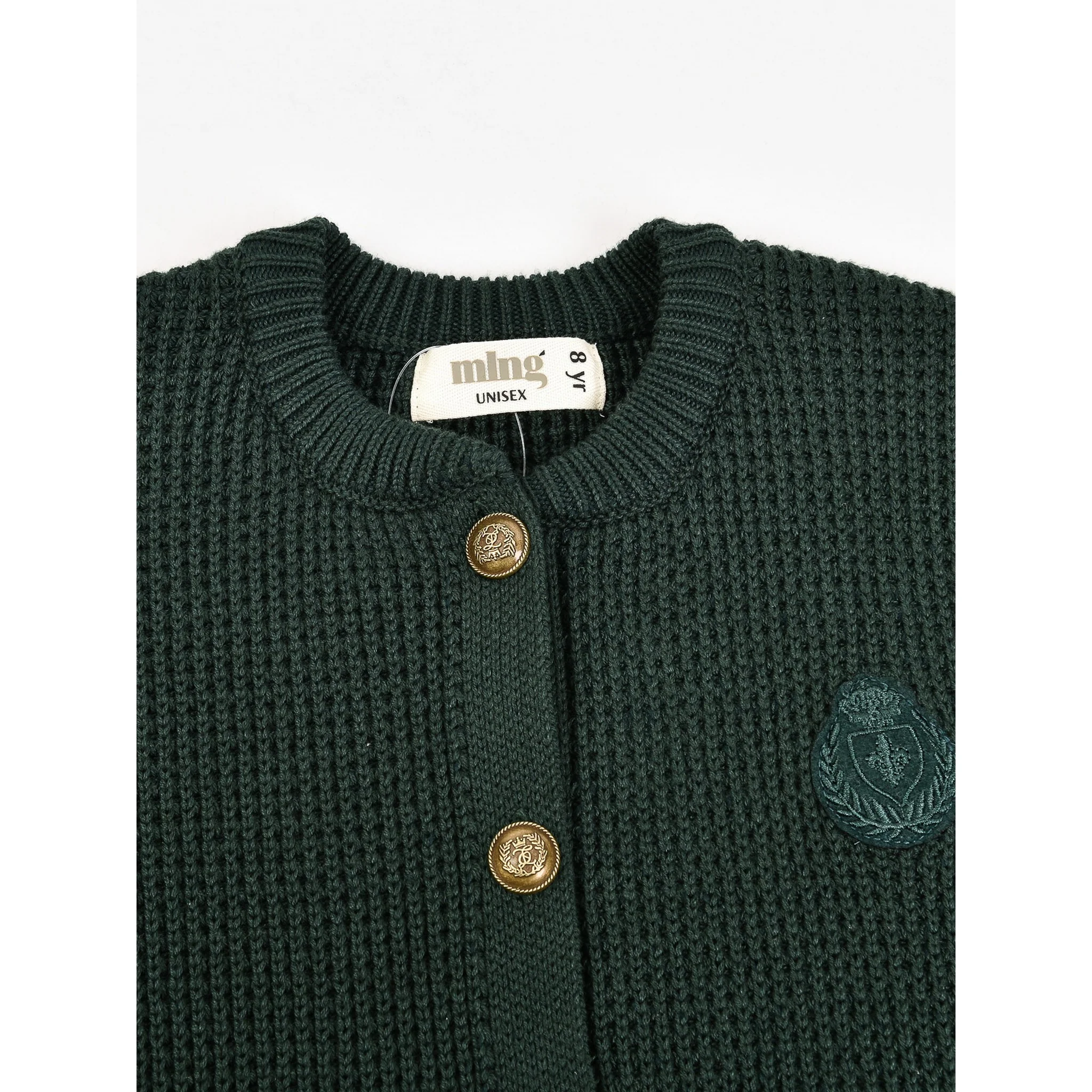 Melange Knit Logo Sweater - Image 6