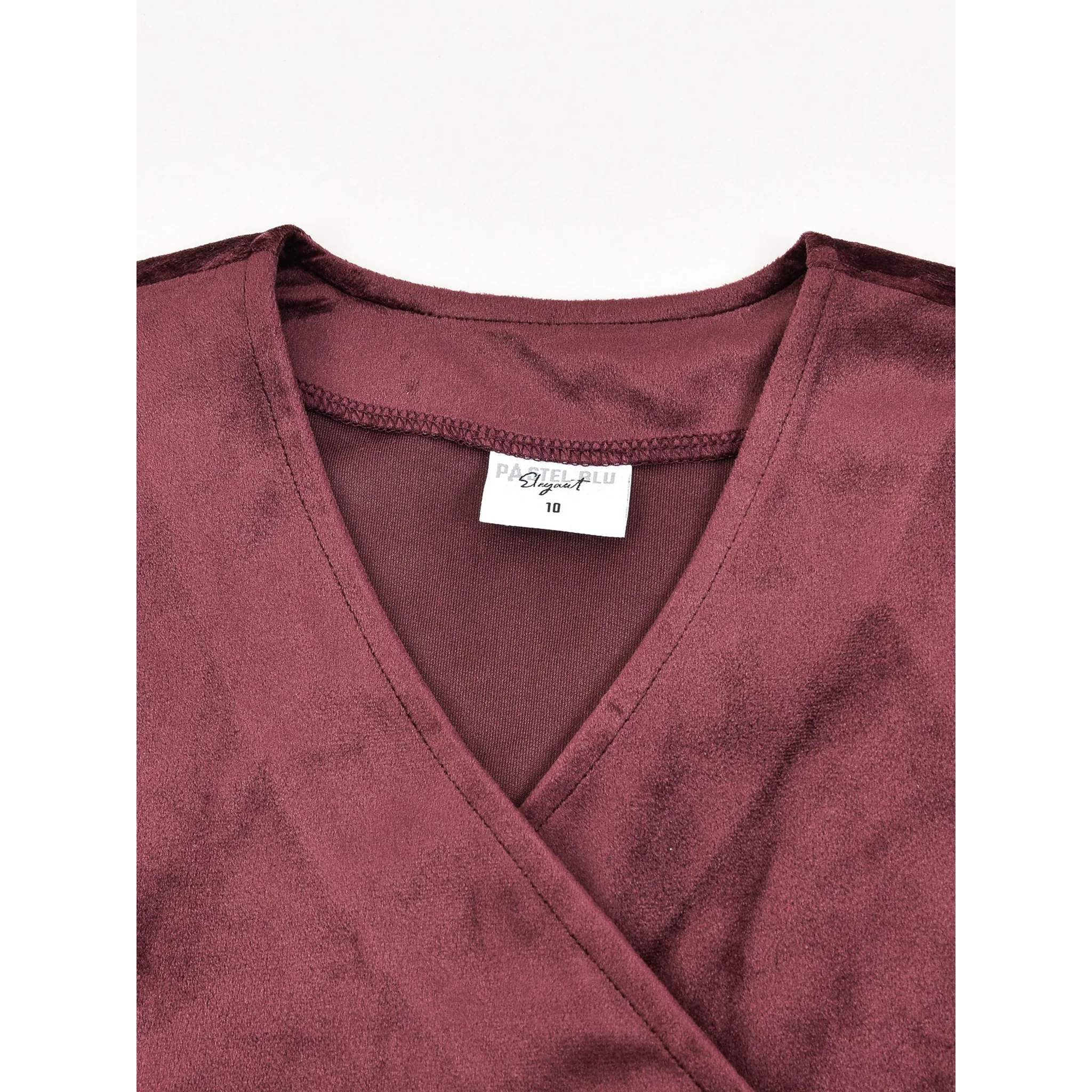 James Velvet Wrap Vest - Image 5