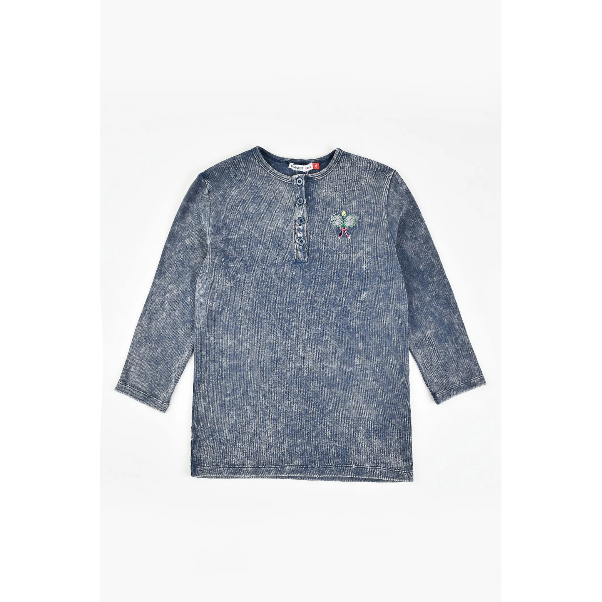 Jersey Wash Henley - Image 3