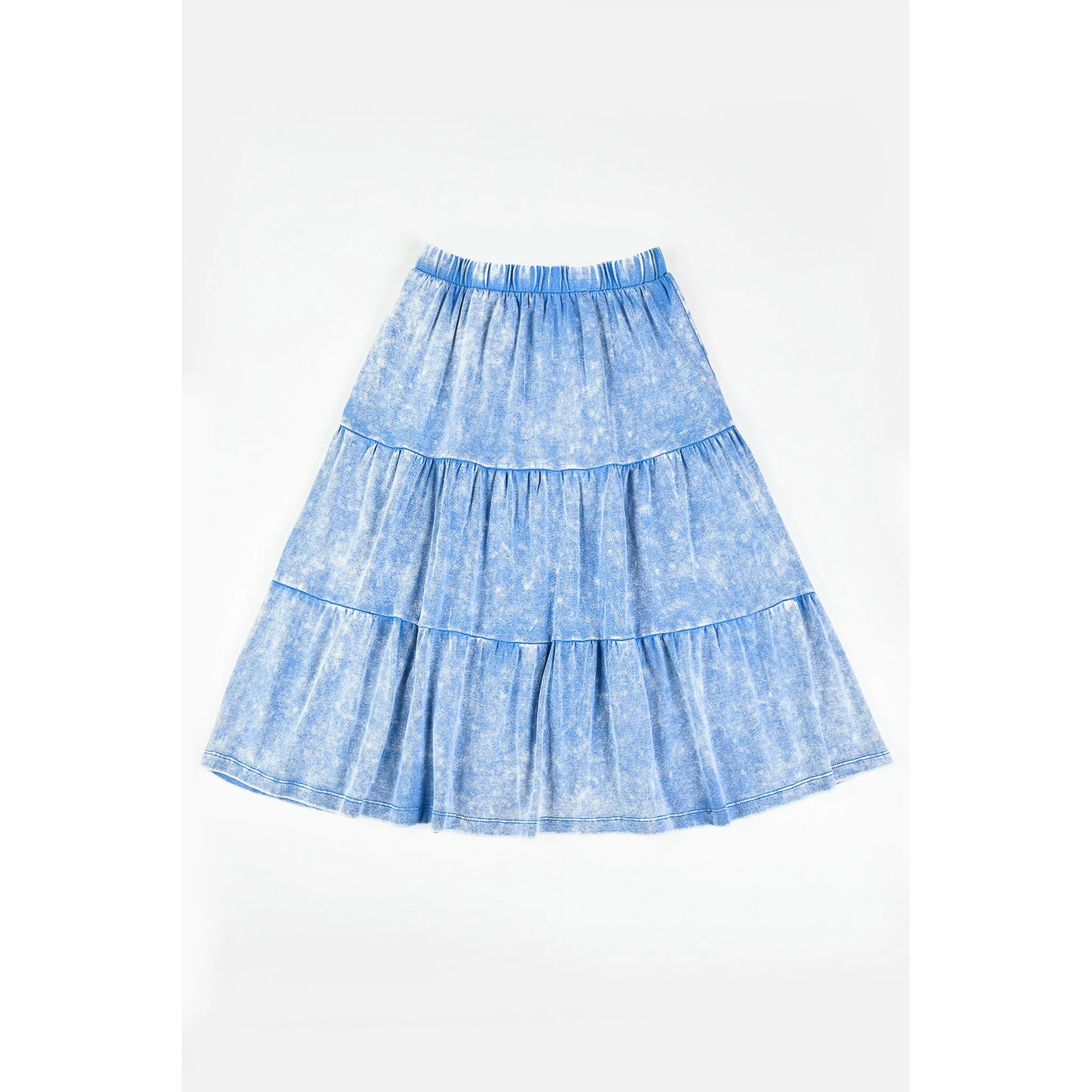 Jersey Tiered Skirt