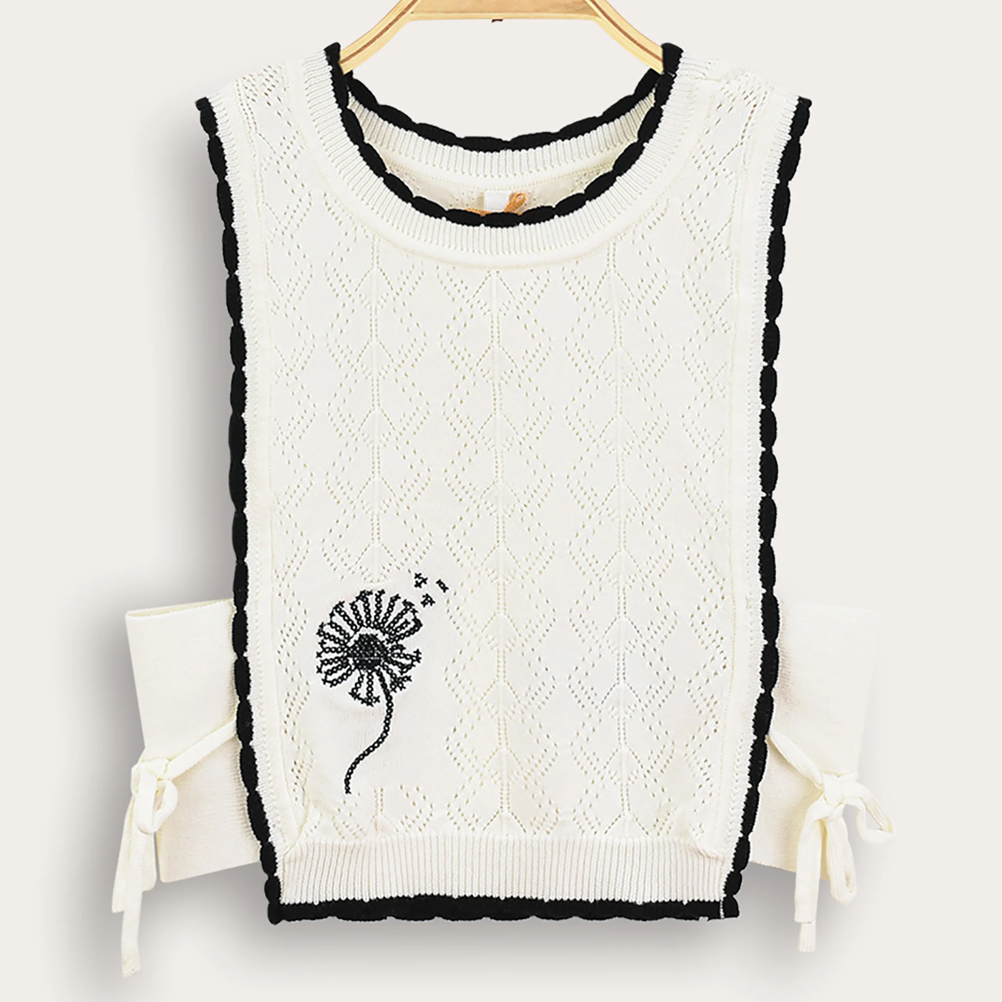 EMB Knit Vest - Image 4