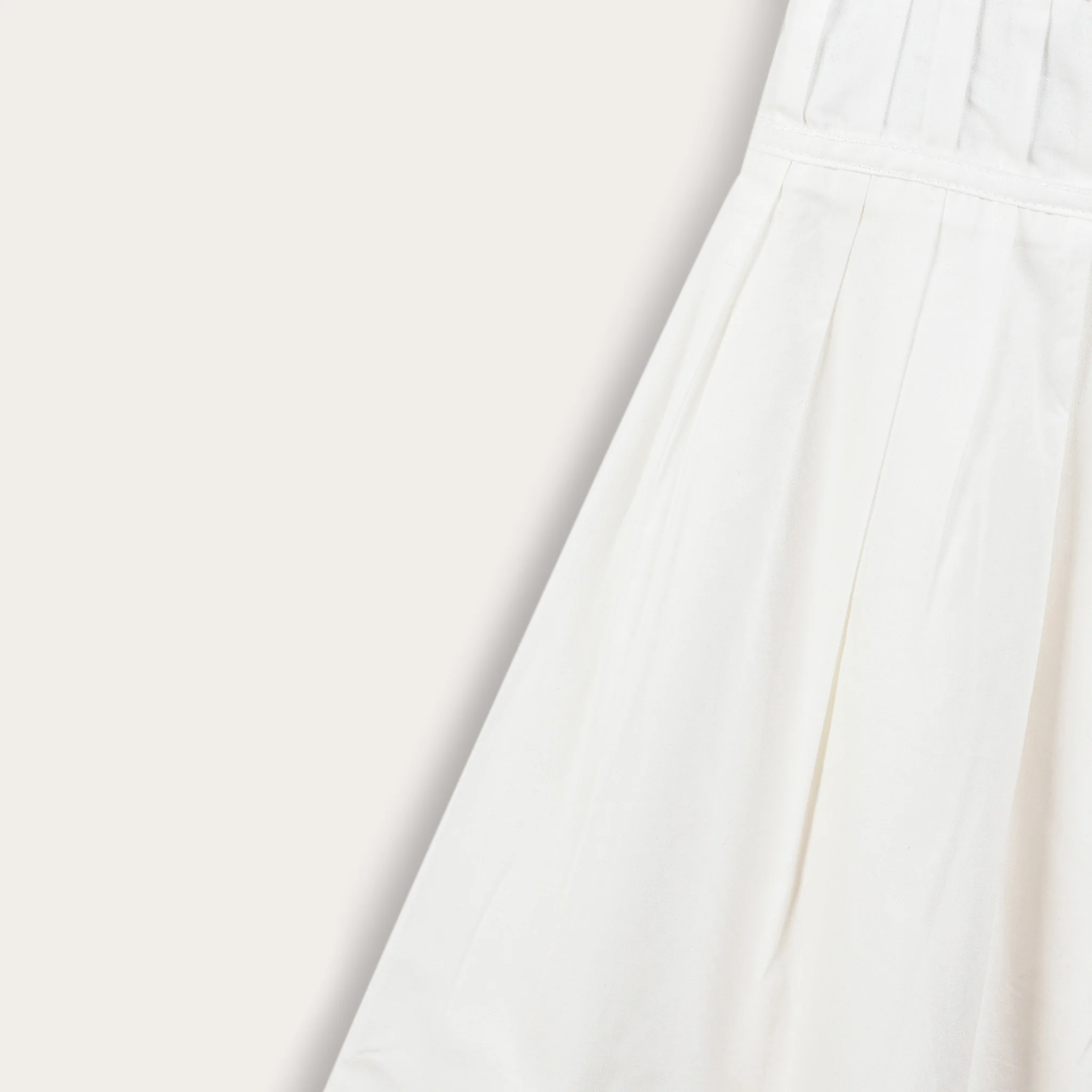 Poplin Pleated Skirt - Image 3