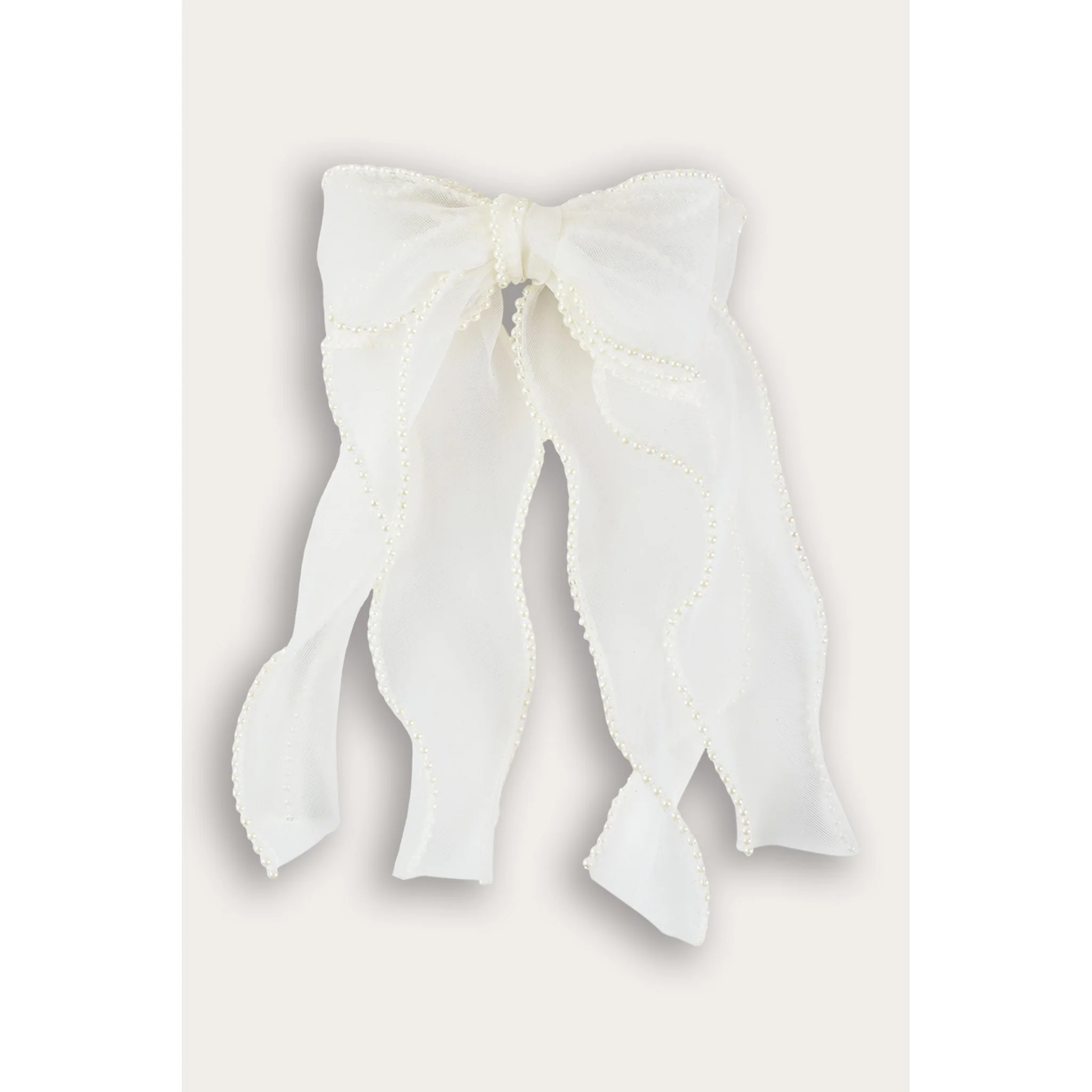 Pearl Bow Clip - Image 3