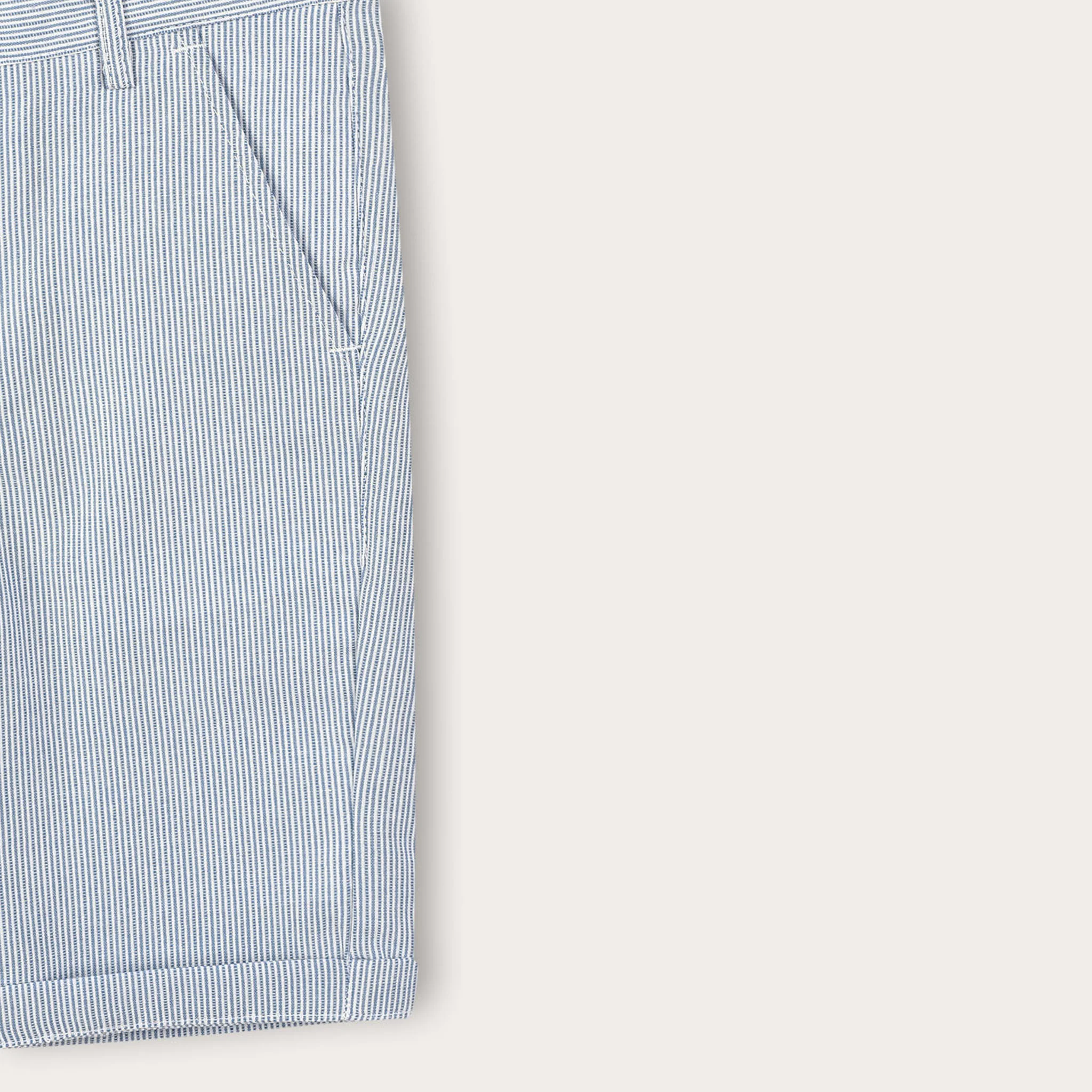Melange Striped Shorts - Image 4
