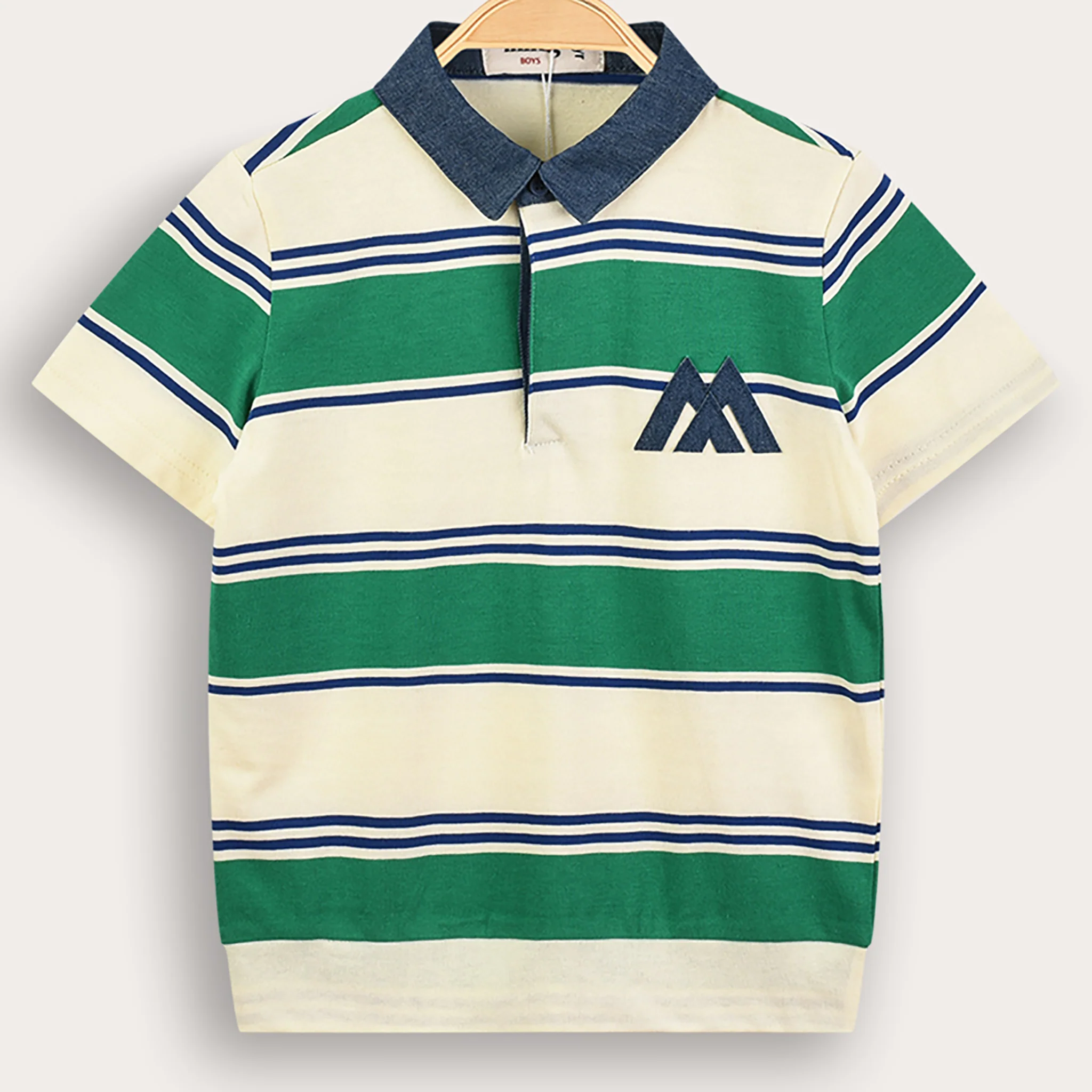 Melange S.S Striped Shirt - Image 3