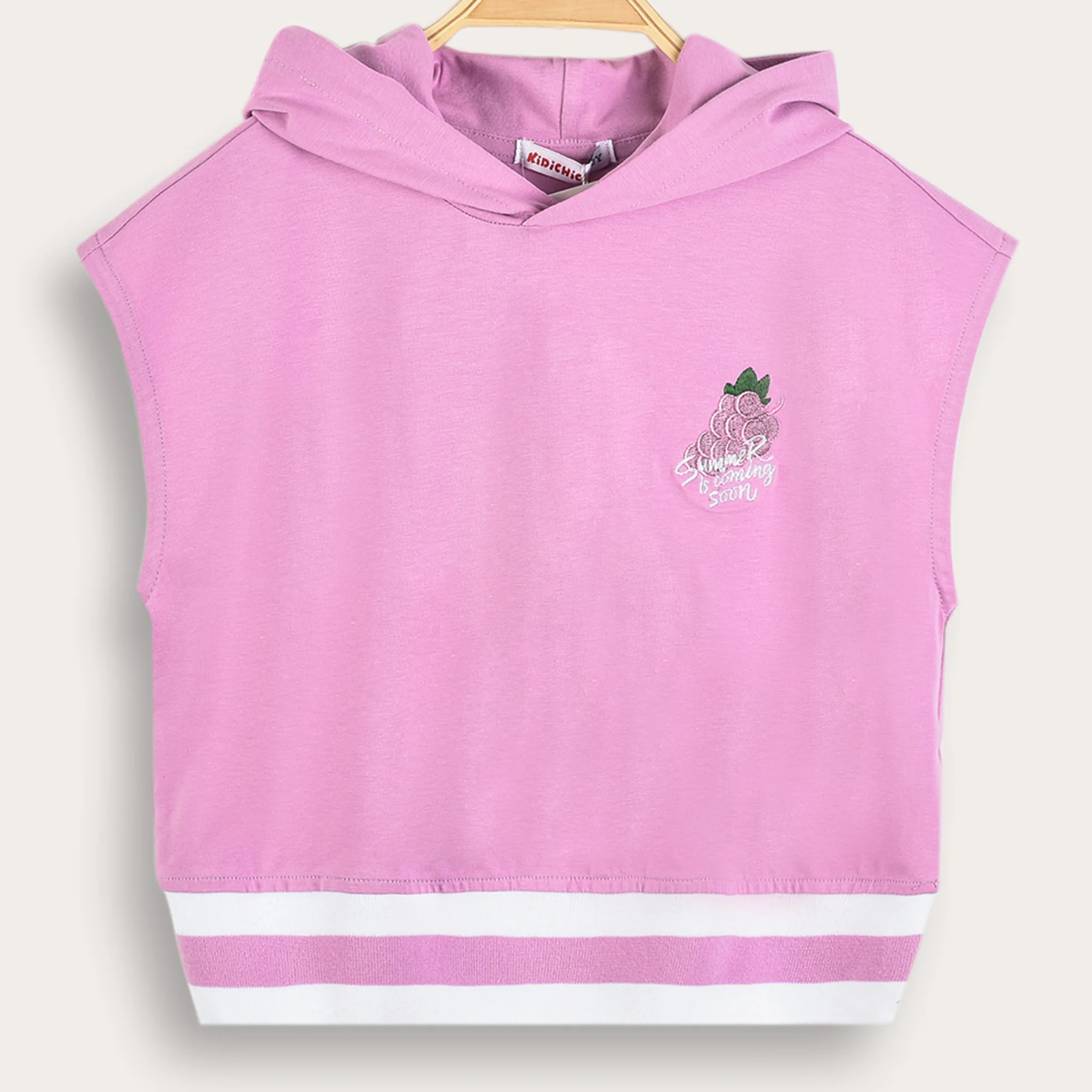 Summer Fruit Hoodie Vest - Image 5