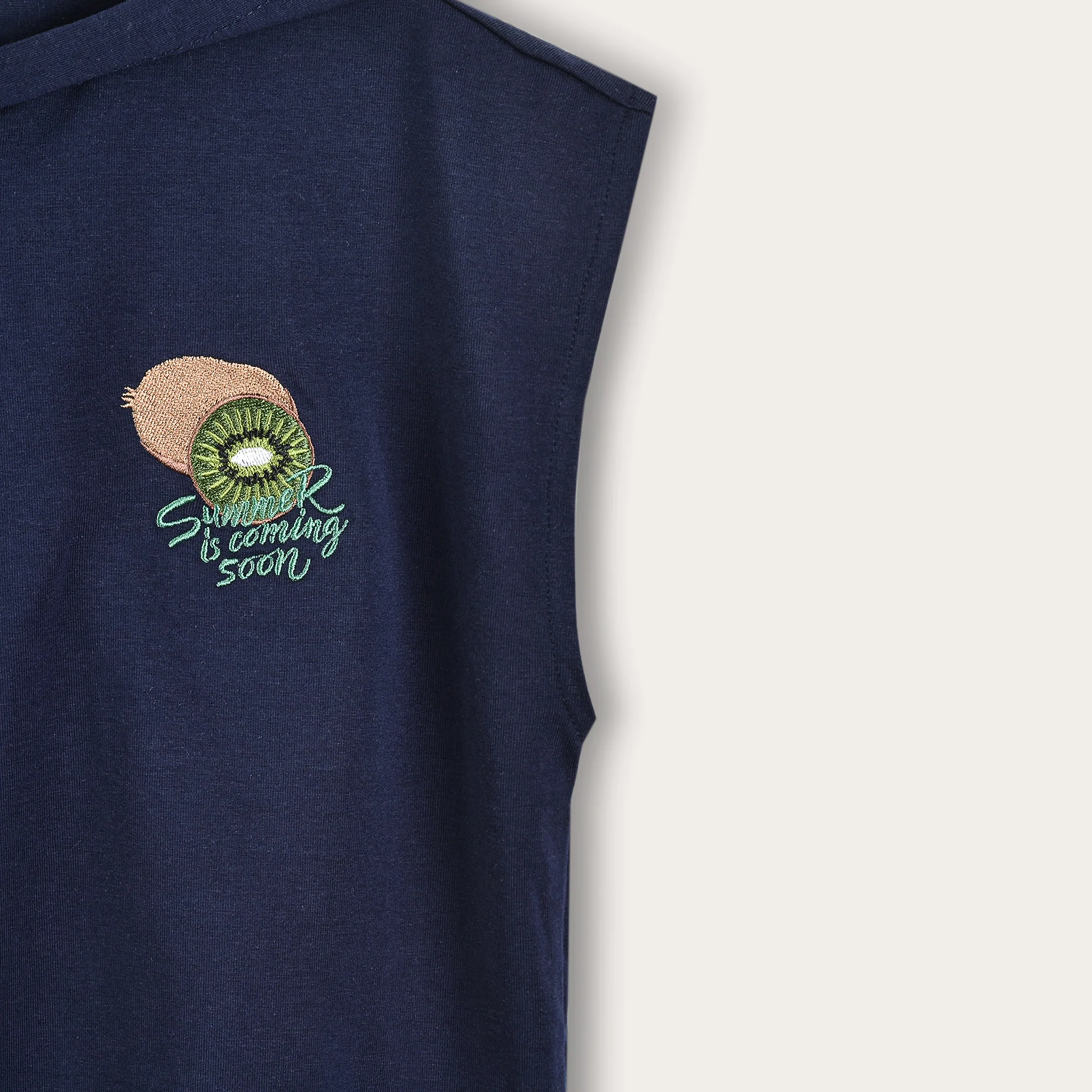 Summer Fruit Hoodie Vest - Image 6