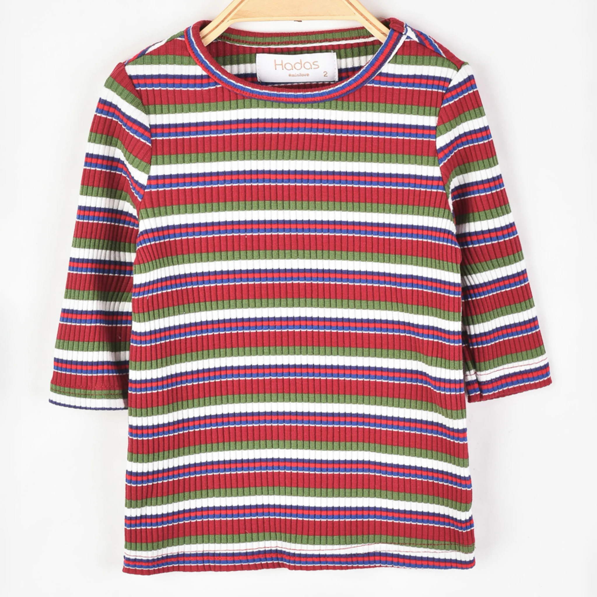 Hadas Rib Striped Tshirt - Image 2