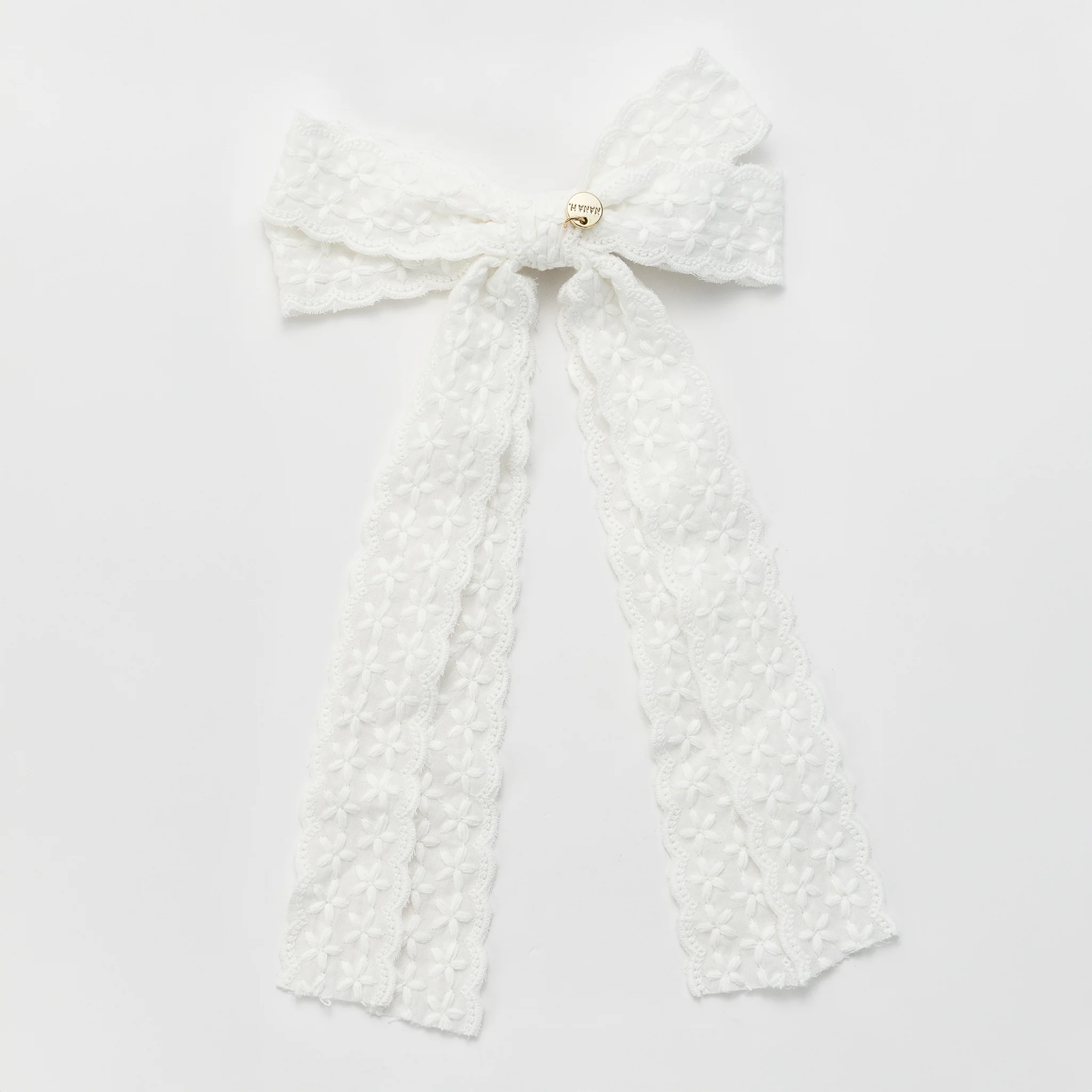 Nana Lace Long Bow Clip - Image 2