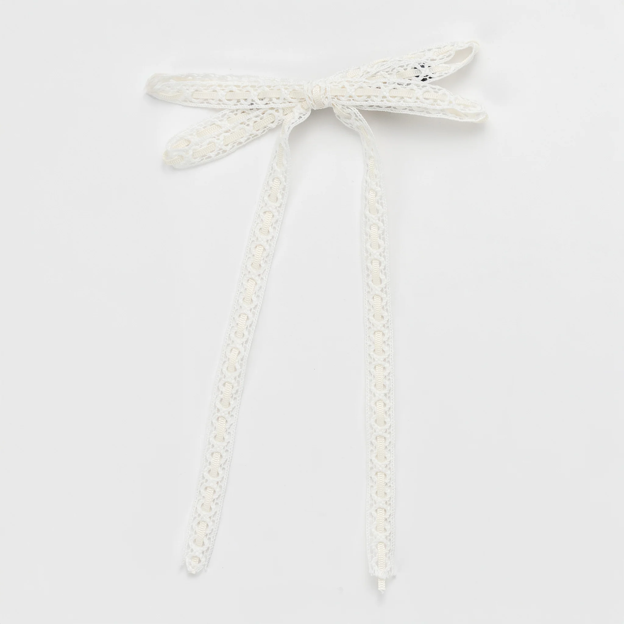 Nana Double Lace Bow Clip - Image 2